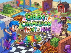                                                                     Obby: Chameleon - Paint & Hide קחשמ