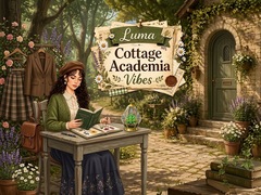                                                                     Luma Cottage Academia Vibes קחשמ