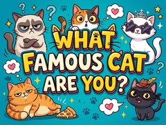                                                                     What famous cat are you קחשמ