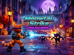                                                                     Meowtal Strike Neon Halloween קחשמ