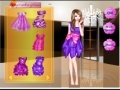                                                                     Fashion Purple Dress קחשמ