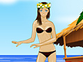                                                                     Hawaii Girl Dress up קחשמ