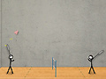                                                                       Stick Figure Badminton ליּפש