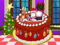                                                                     Christmas Cake Decoration קחשמ