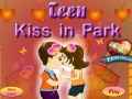                                                                     Teen Kiss in Park קחשמ