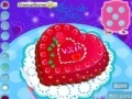                                                                     Valentine cake decoration קחשמ