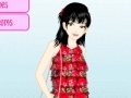                                                                     Chic flowery dress up קחשמ