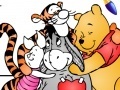                                                                     Online kids coloring Pooh friends קחשמ