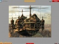                                                                     Steampunk airship jigsaw קחשמ
