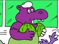                                                                       Coloring: Transport for hippo ליּפש