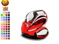                                                                     Red round car coloring קחשמ