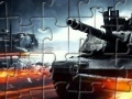                                                                     Tanks in Action Jigsaw קחשמ