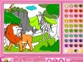                                                                     Rosy Coloring: The Lion and The Zebra קחשמ