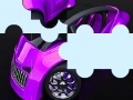                                                                     Futuristic pink car puzzle קחשמ