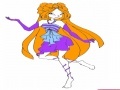                                                                     Flame Fairy Girl Coloring  קחשמ