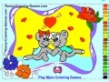                                                                     Rossy Coloring Games: lovers mouse קחשמ