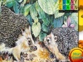                                                                     Hedgehogs at home puzzle קחשמ