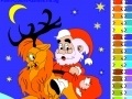                                                                     Santa Claus Coloring קחשמ