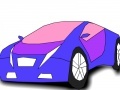                                                                     Perfect blue car coloring קחשמ