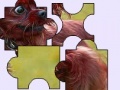                                                                     Little frightened dog puzzle  קחשמ