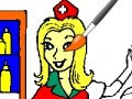                                                                     Coloring: Nurse קחשמ