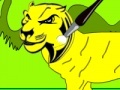                                                                     Prowling Tiger Online Coloring page קחשמ