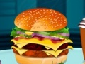                                                                       Double Cheese Burger Decoration ליּפש