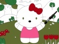                                                                       Hello kitty online coloring page ליּפש