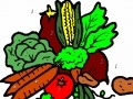                                                                     Coloring Book: vegetables קחשמ