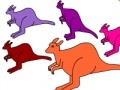                                                                     Kangaroo coloring קחשמ