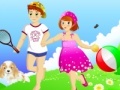                                                                     Kids Couple on Field קחשמ
