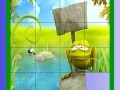                                                                     Frog on the Stone Slide Puzzle קחשמ