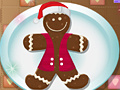                                                                     Santas Gingerbread Cookie קחשמ